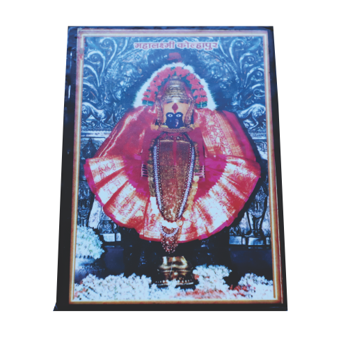 Shri Mahalaxmi Mata Lamination Photo 5x7