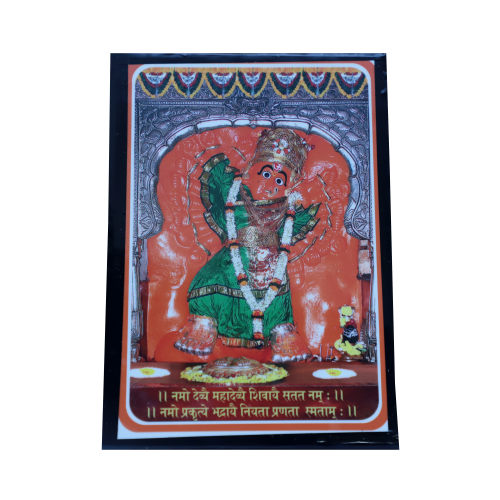 Shri Saptashrungi Mata Lamination Photo 5x7