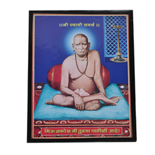 Shri Swami Samarth Maharaj Lamination PC  Photo 4x6